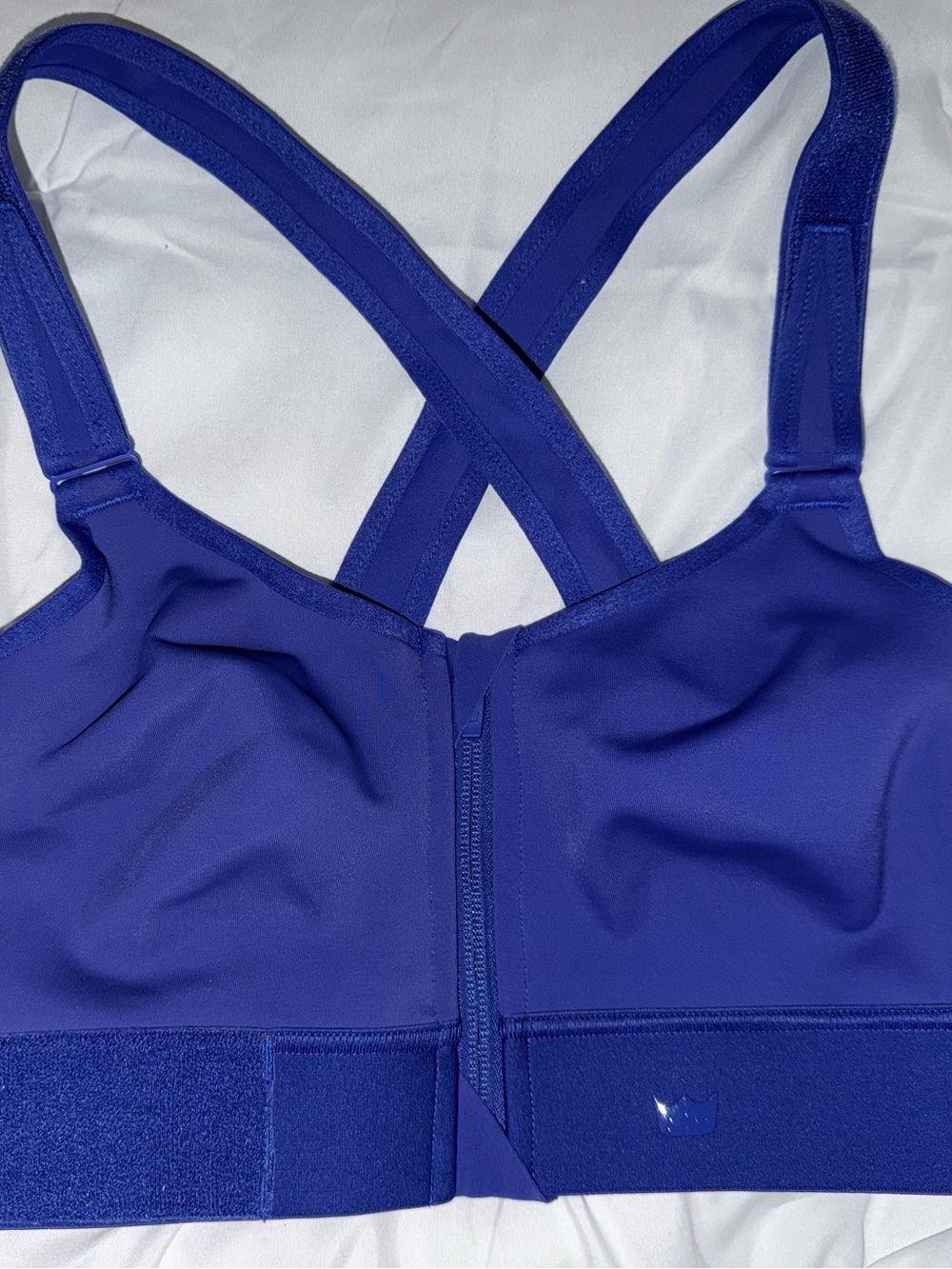 SHEFIT Luxe Adjustable High Impact Sports Bra Purple NWOT Size Luxe (M/L)